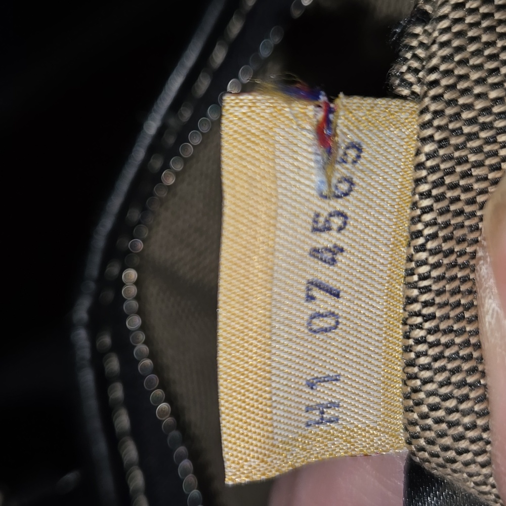 Doonev & Bourke signature logo tote bag with black leather trim and top handles - Picture 8 of 8